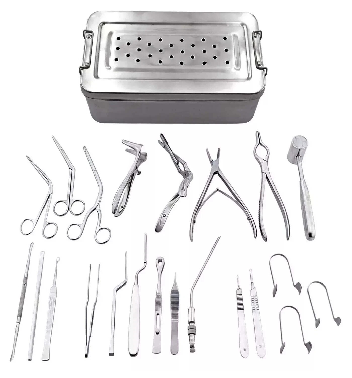 Septoplasty Surgery Instruments 23 Pcs ENT Surgical Instruments