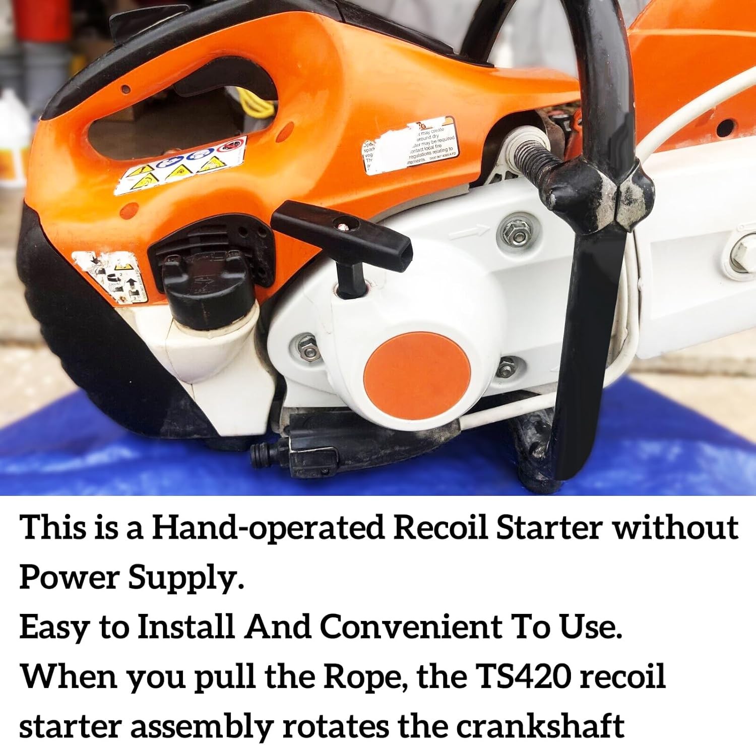 TS410 Recoil Starter For STIHL TS420 TS480I TS500I # 4238 190 0300 Cut-Off Saws