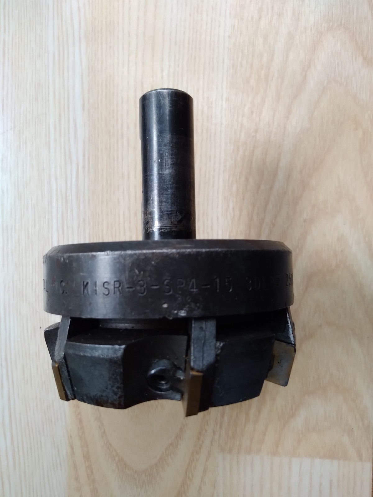 Kennametal 3″ KISR-3-SP4-15 3DL85 Indexable Face Milling Cutter 3/4″ Shank