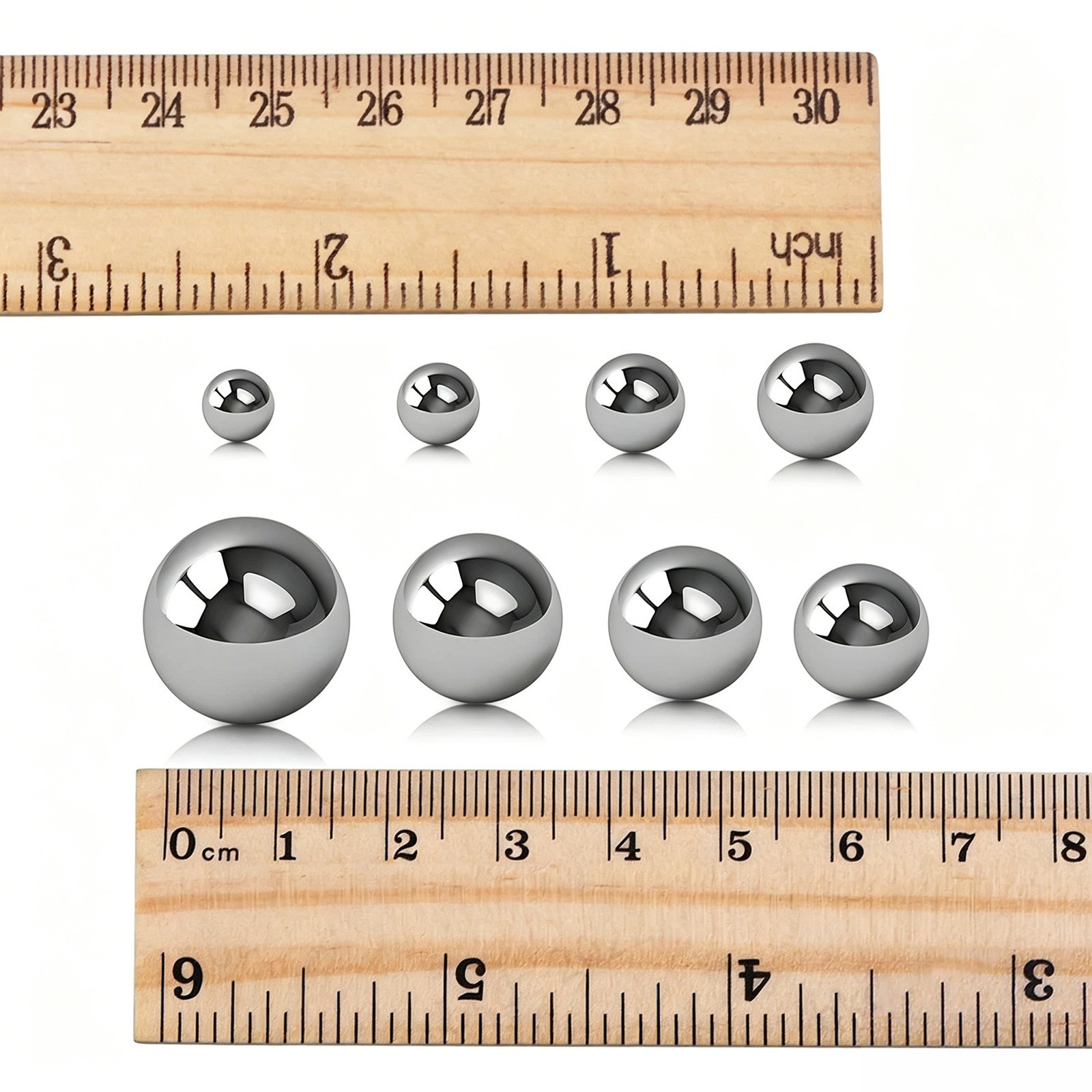 304 Stainless Steel Ball Dia 1mm-125mm High Precision Bearing Balls Smooth Ball