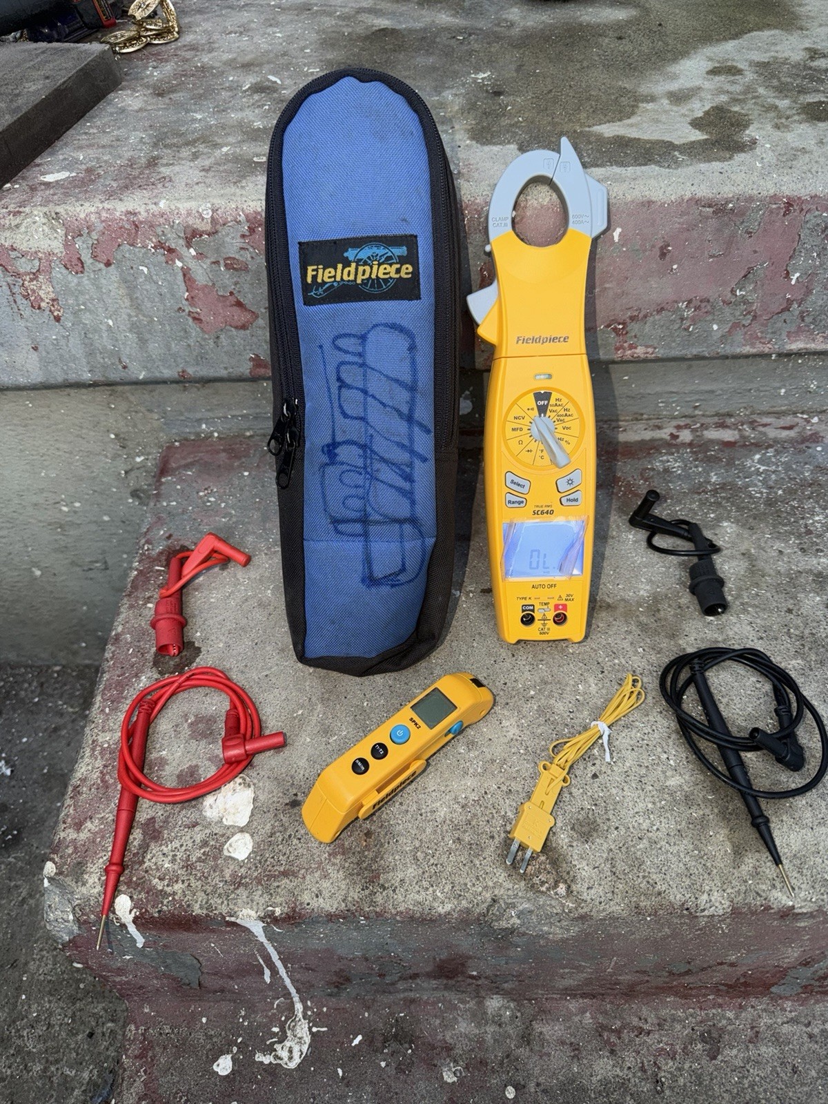 Fieldpiece Sc640 Digitalclampmeter, Trms, 400A, 600Vac+spk2