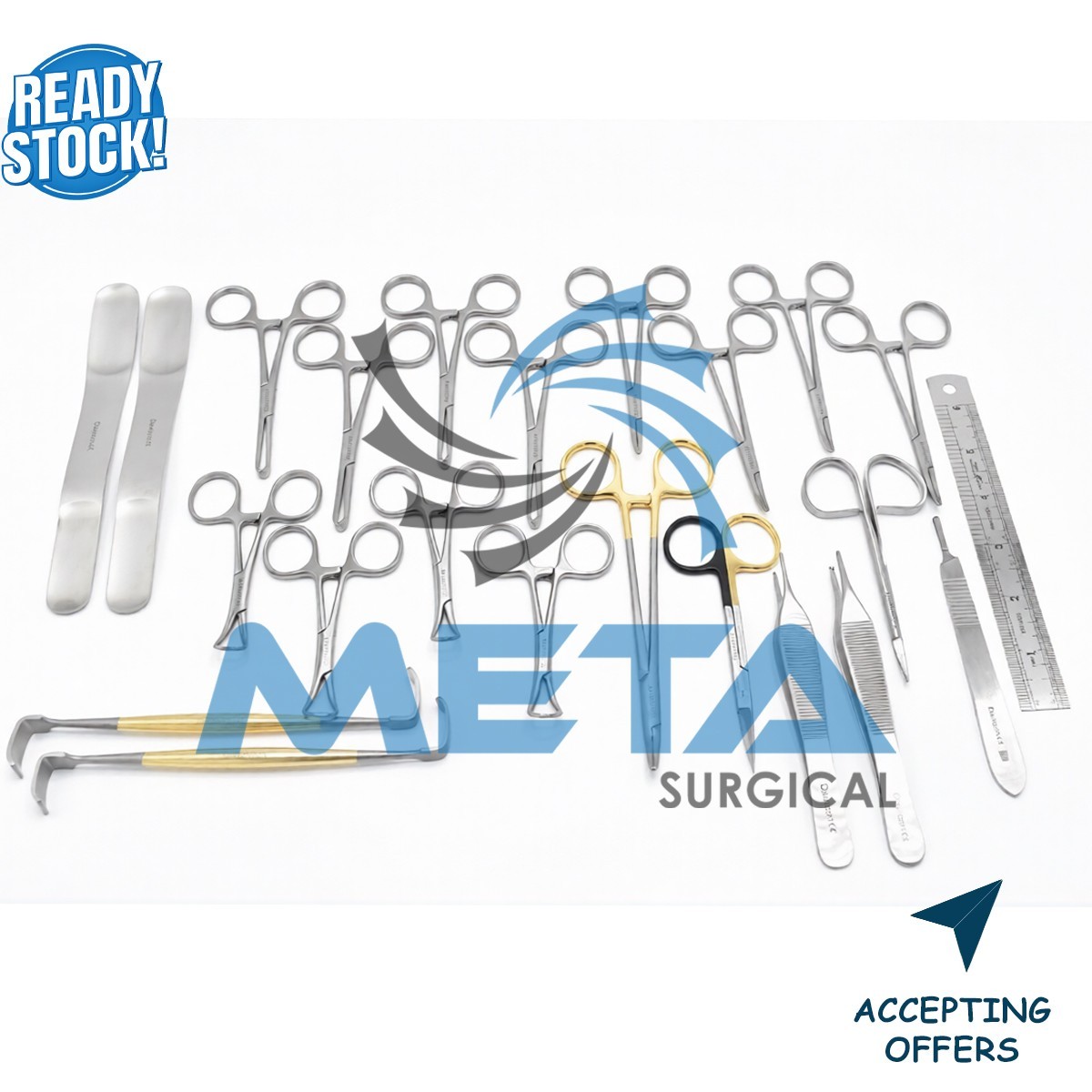 Labiaplasty Vaginoplasty Instruments Set | Gynecologic Cosmetic Surgery Kit