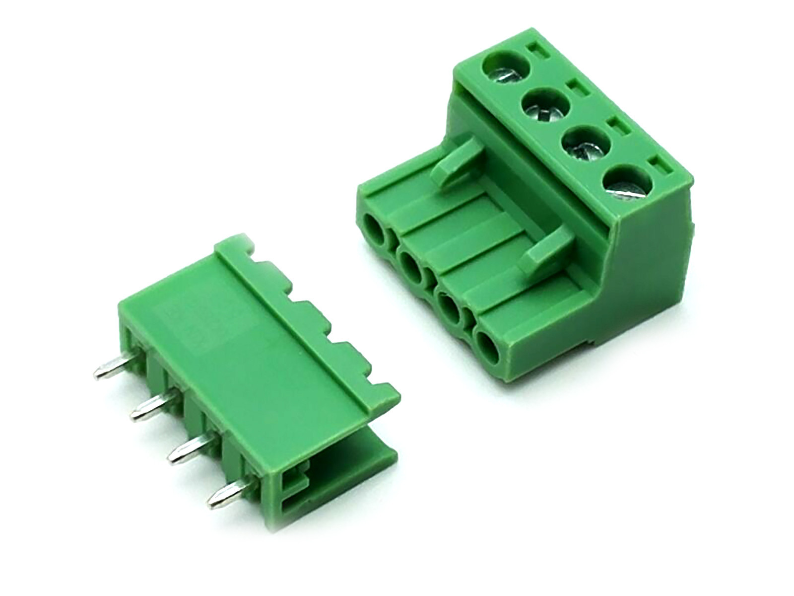 US Stock 10Set 2EDG 4 Pin 4P Plug-in Screw Terminal Block Connector 5.08mm Pitch