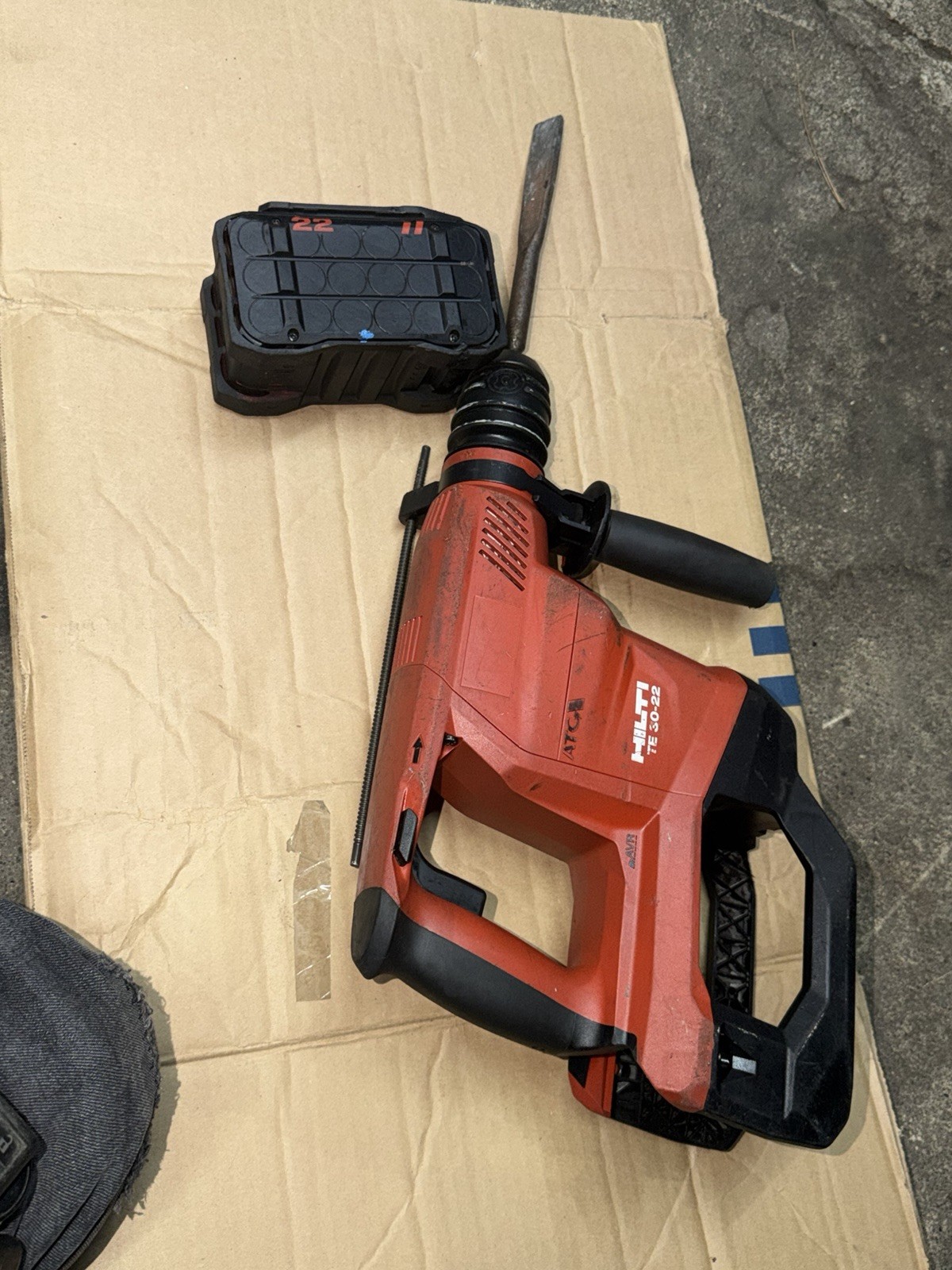 HILTI TE 30-22 NURON ATC & AVR Cordless Rotary Hammer Drill/B 22-255 Li-ion BATT