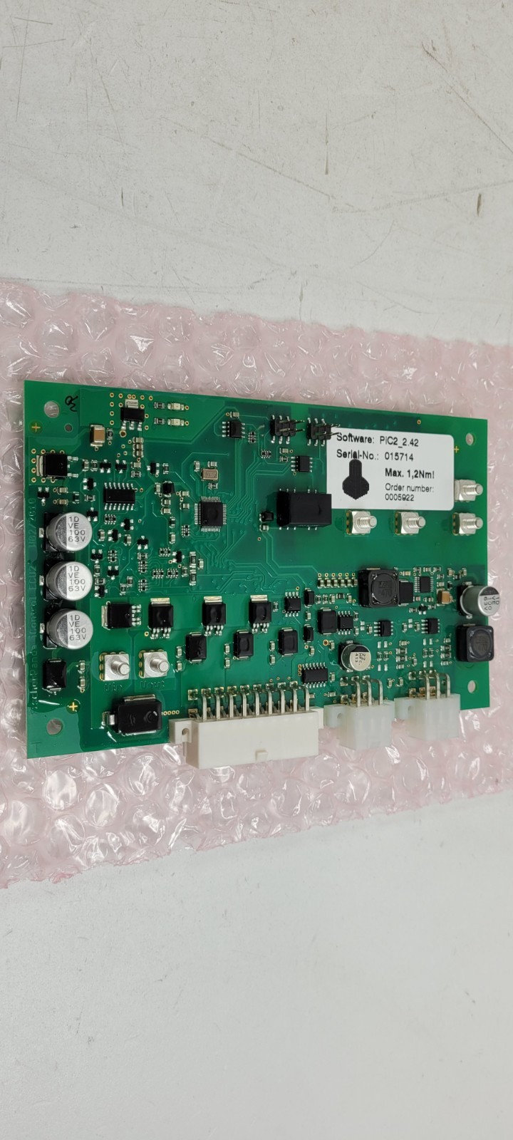 Fischer Panda iControl ECU2 PCB W02/2010 PIC2_2.42 0005922 NEW