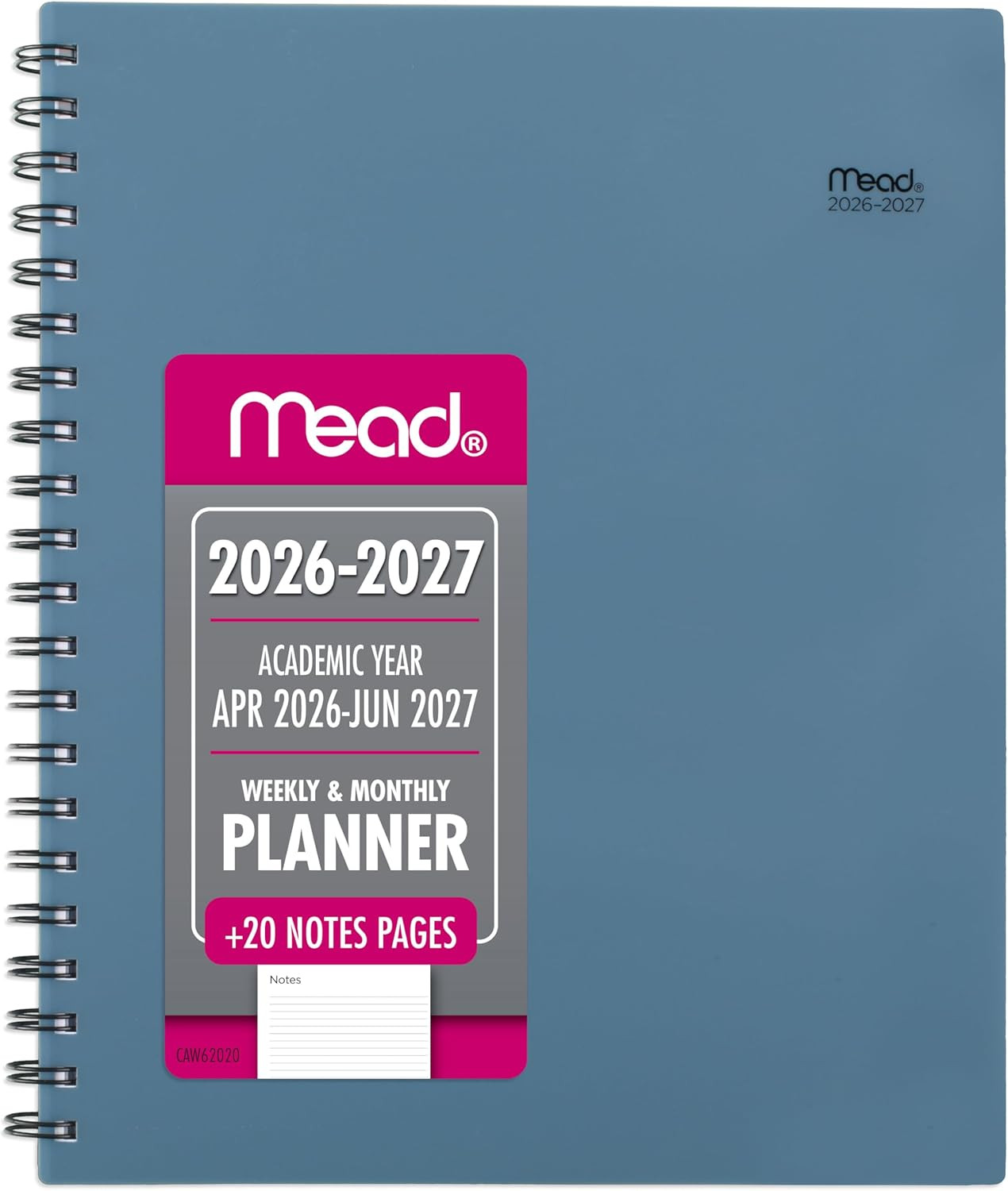 Planner 2026-2027 Weekly & Monthly Academic 15-Month April-June, 8.5″ X 11″, Com