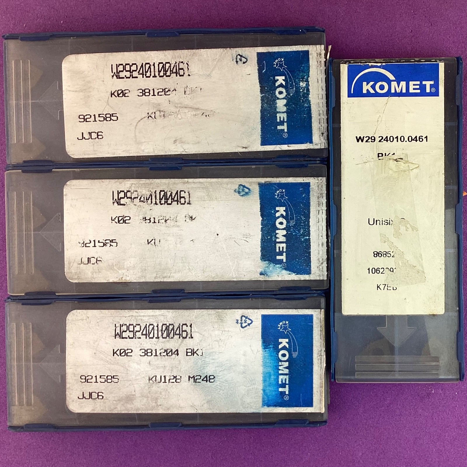 10pc KOMET W29 24010.0461 WOEX 05T304-01 Carbide Inserts BK 1🎯Machinist