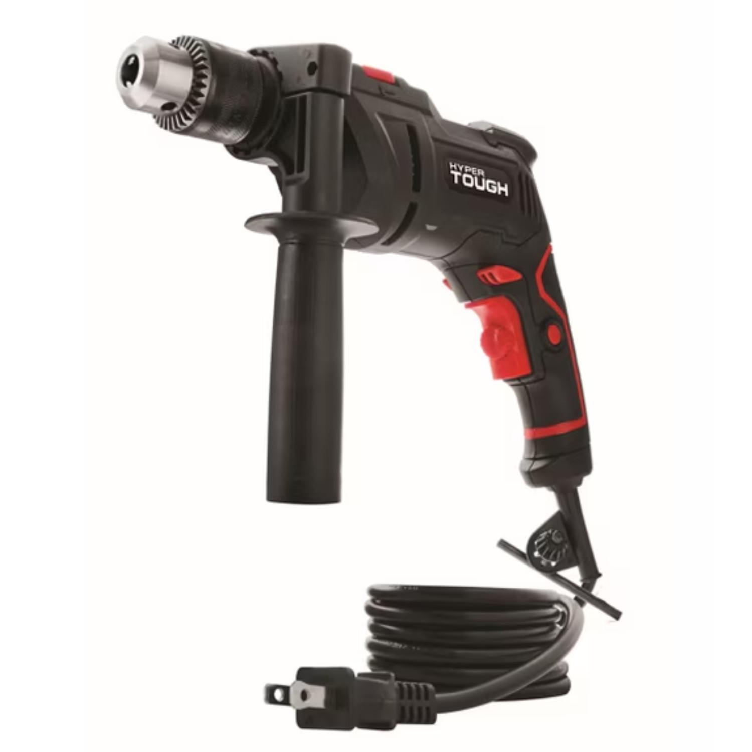 Hyper Tough 6 Amp Hammer Drill 1/2 in Corded Variable Speed Power Tool
