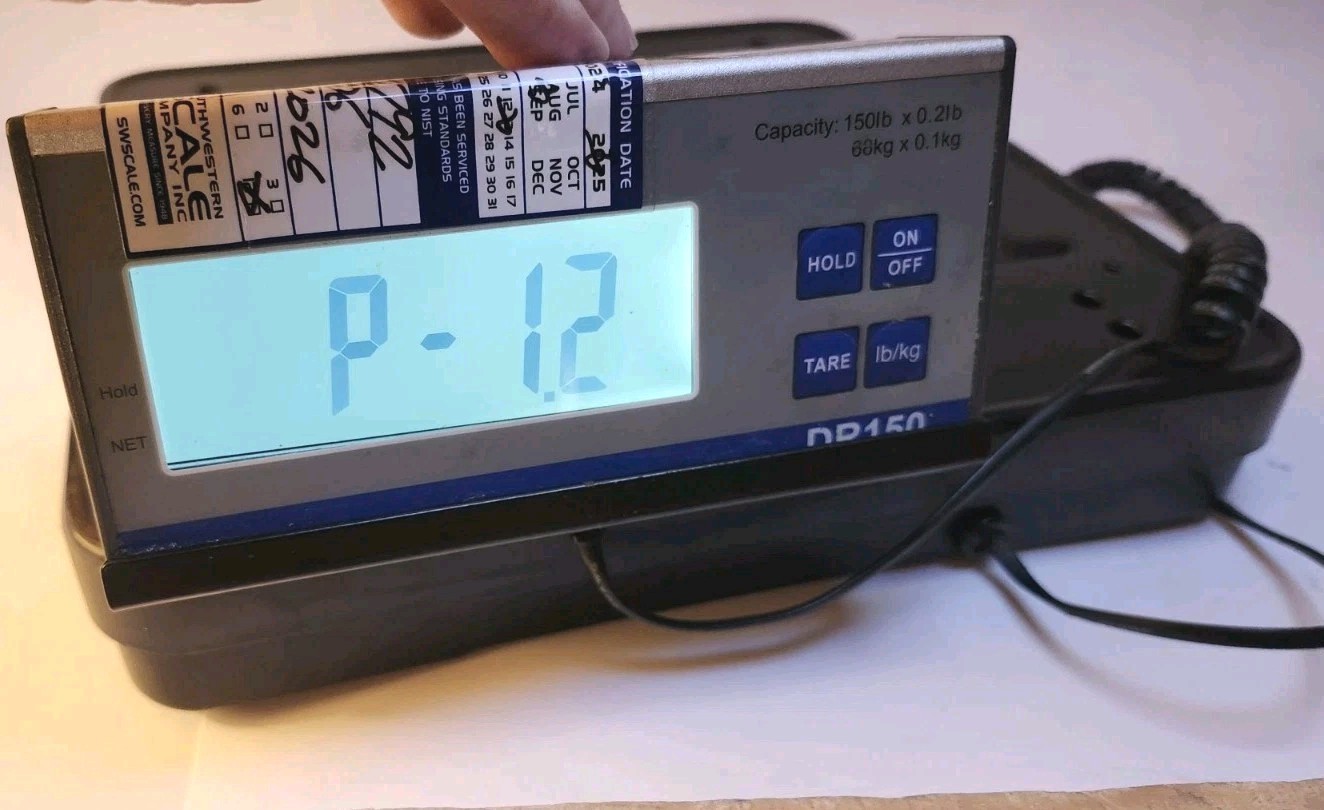 Cardinal Shipping Scale Detecto DR150 Low Platform Scale-150 lb Capacity