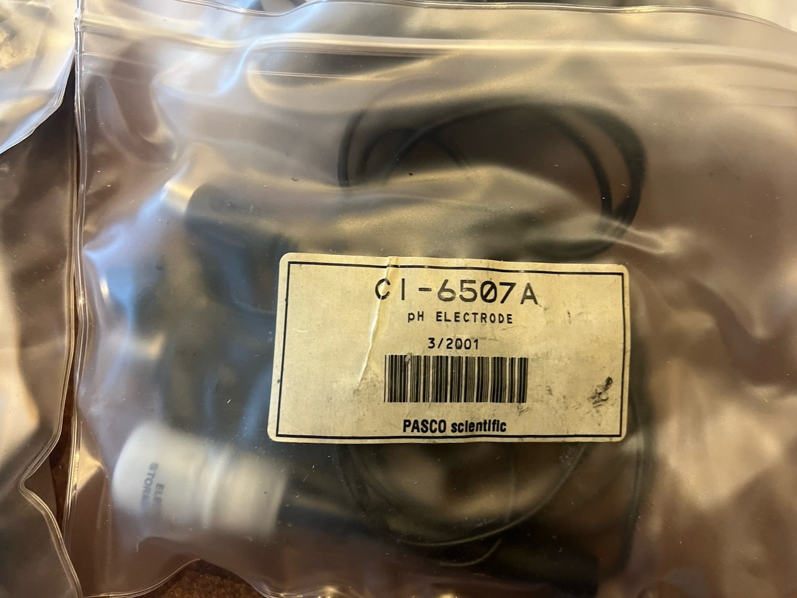Huge box – PASCO Scientific Sensors, Heart Rate, pH Electrode, EKG, Respiration.