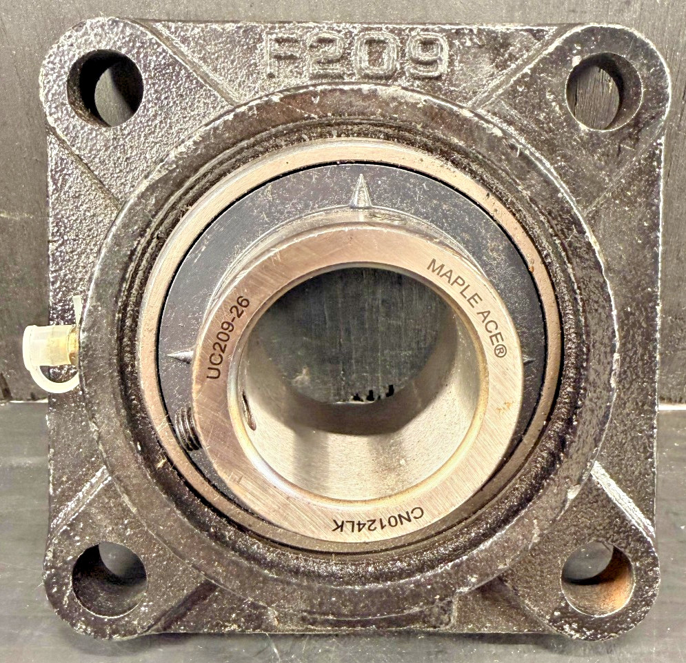 1 NEW MAPLE ACE UCF209-26 4 BOLT FLANGE PILLOW BLOCK BEARING NNB **MAKE OFFER**