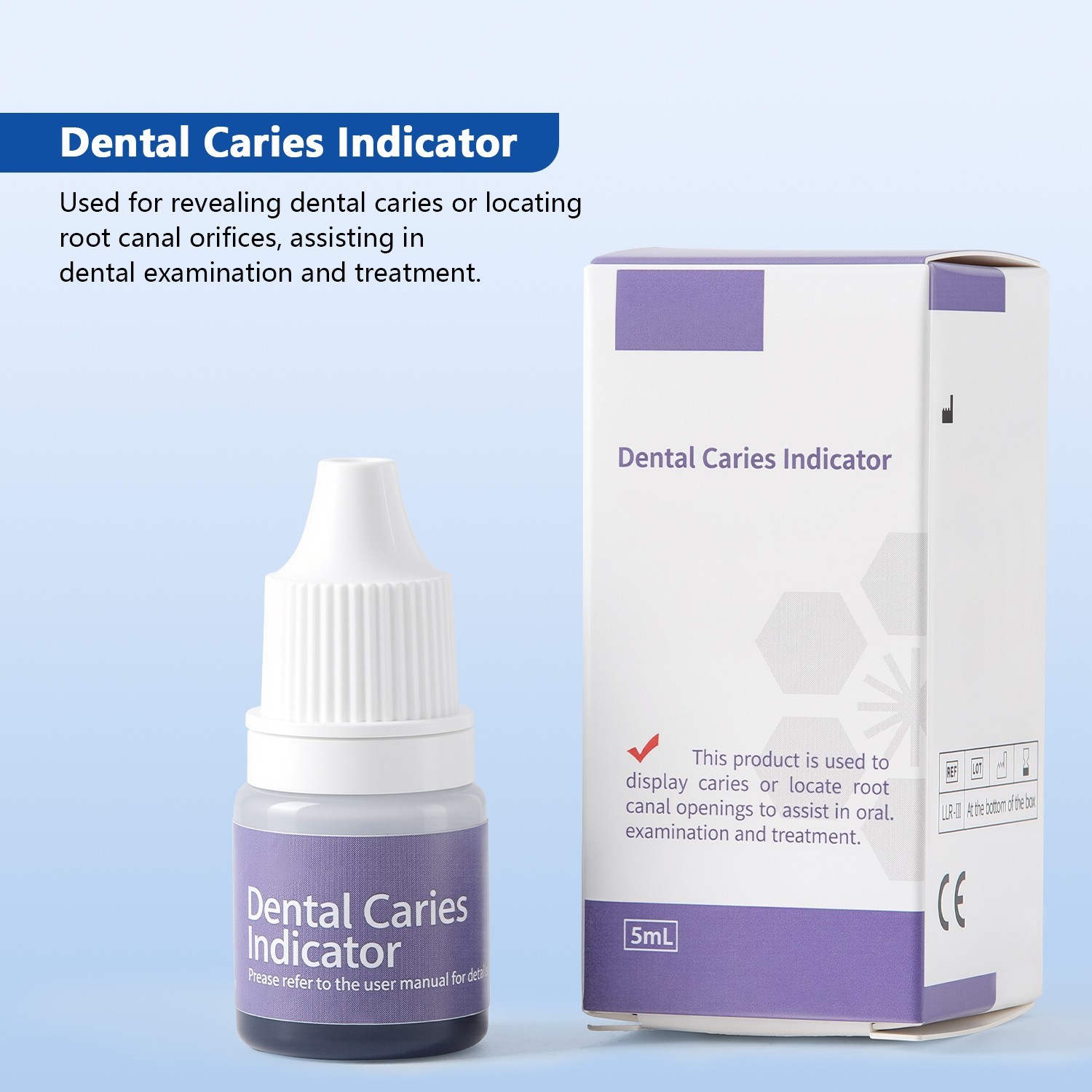 Dental Visible Light Cure Bonding Resin/Enamel Cure Adhesive /Caries Indicator