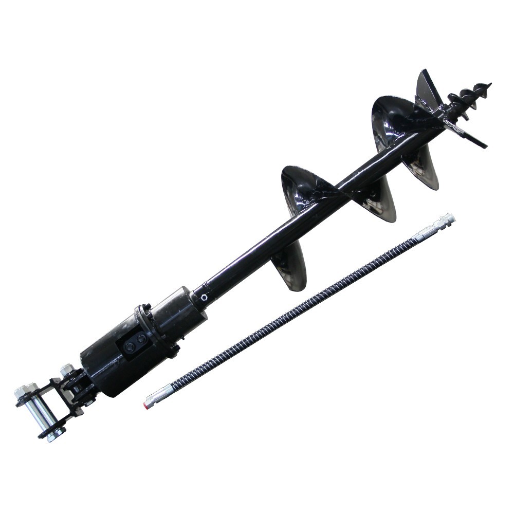 Upgraded 300mm Auger Attachment For 1-1.5 Ton Mini Excavator Digger Free ship