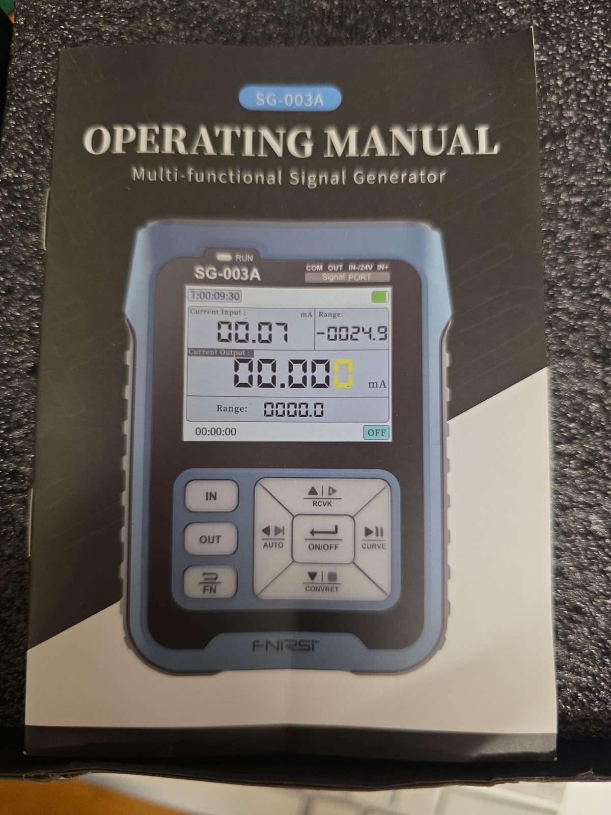 FNIRSI SG-003A PWM Signal Generator Adjustable Current /Voltage Simulator
