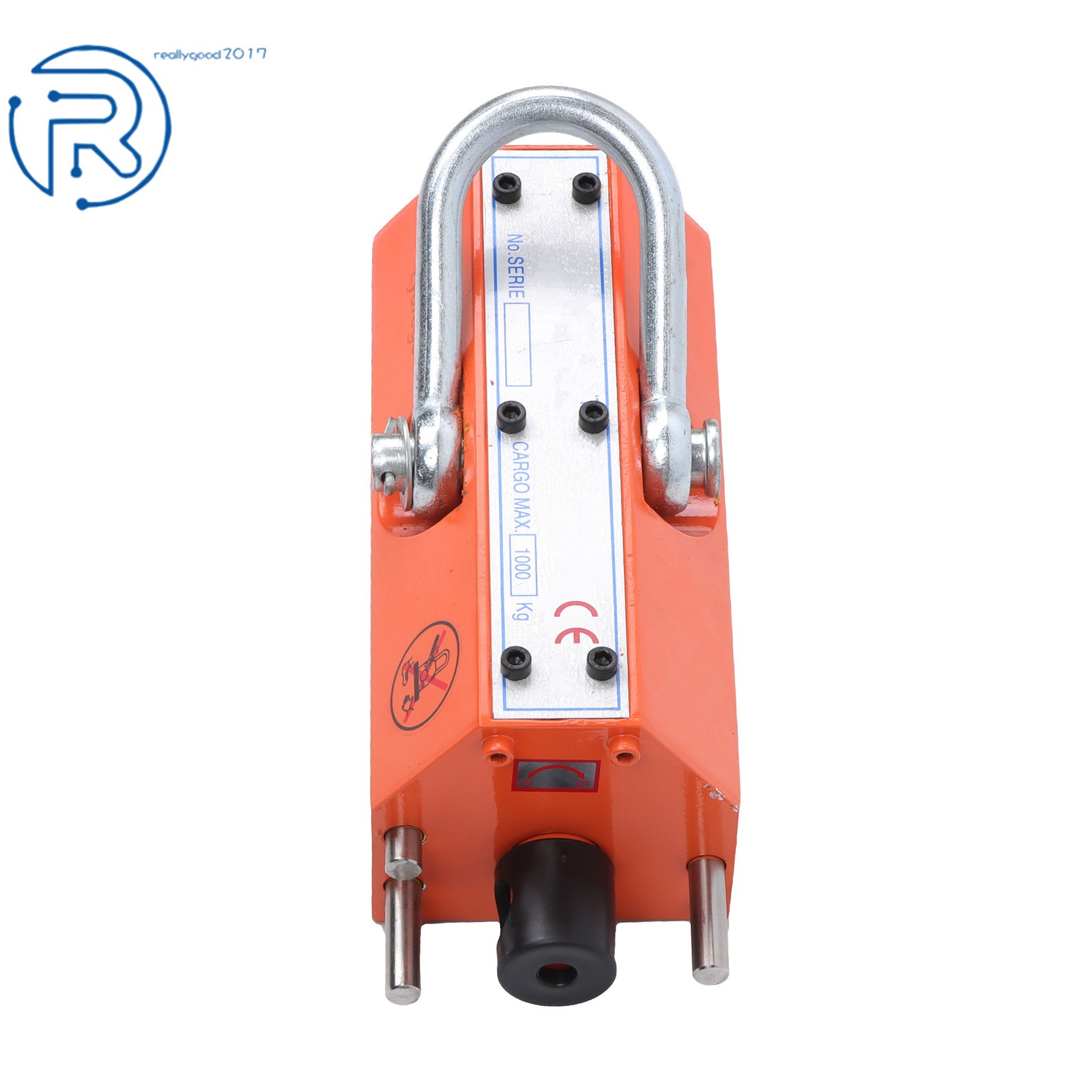 Heavy Duty Magnetic Lifter, 2200lbs/1000kg Pulling Capacity, 2 Safety Factor