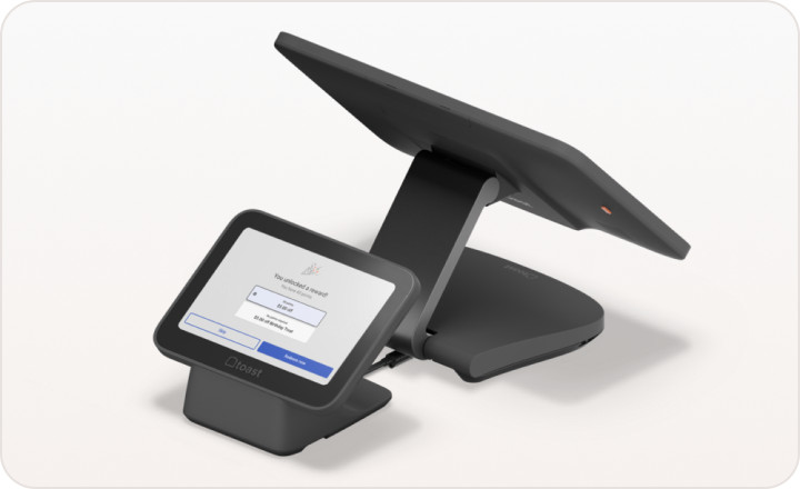 15″ Toast Flex 3 POS Terminal & Guest Display Data Processing System -MPN: TT300