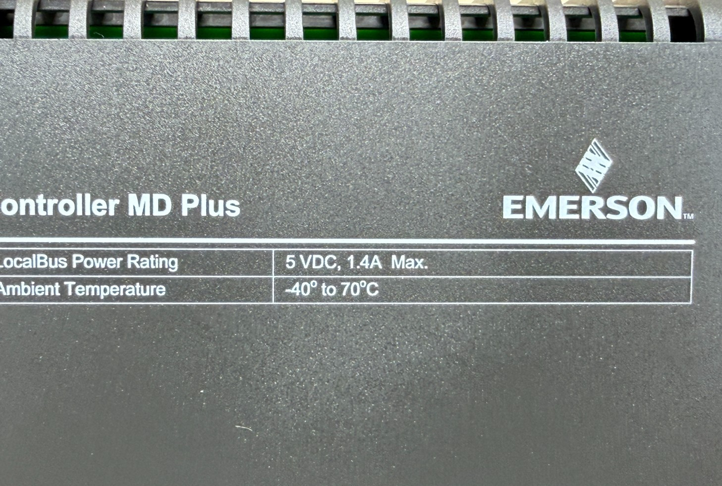 Emerson KJ2003X1-BB1 Controller MD Plus, 12P3439X012
