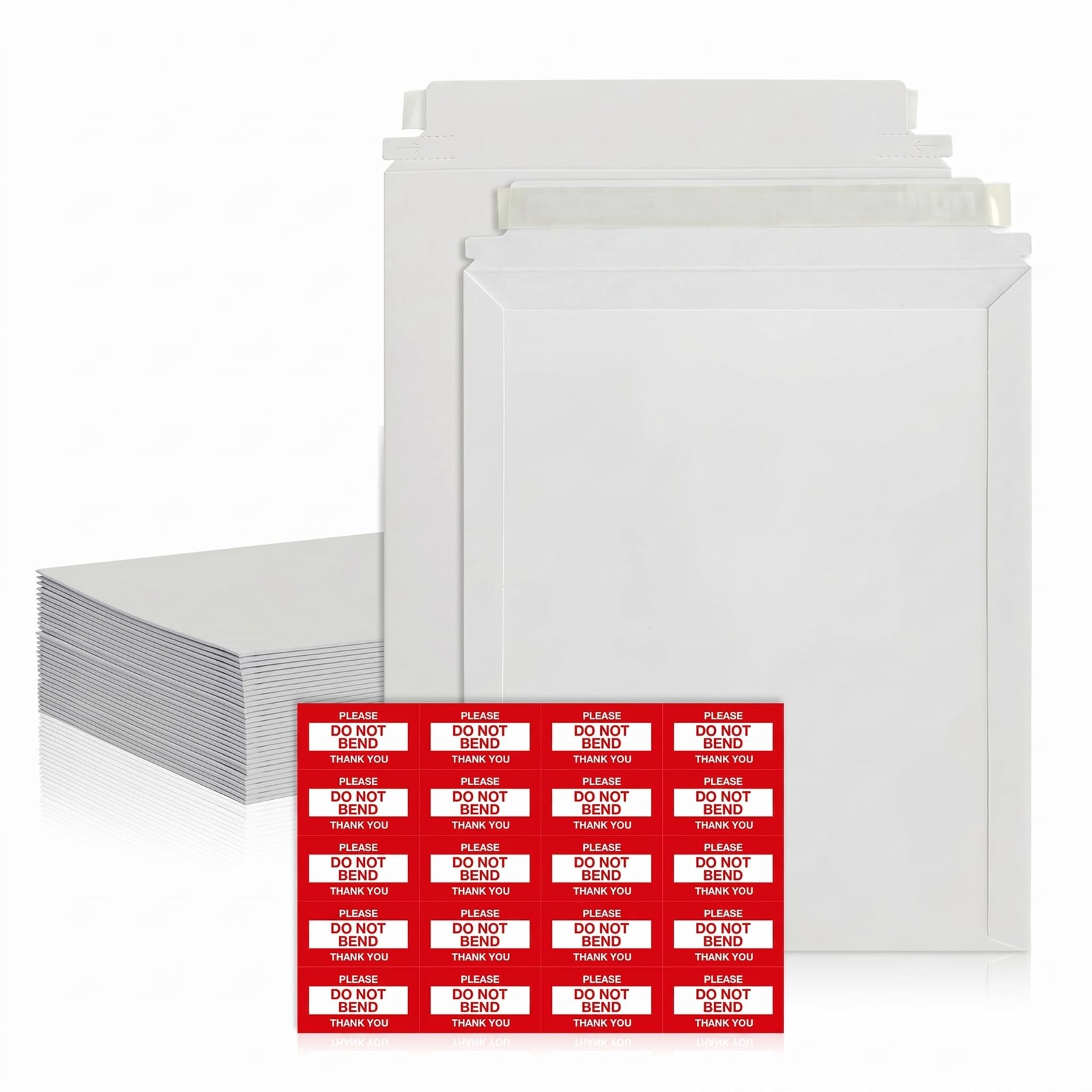 50 Pack 12.75×15 Inches Rigid Mailers – Self 12.75×15″-pack of 50, 12.75X15