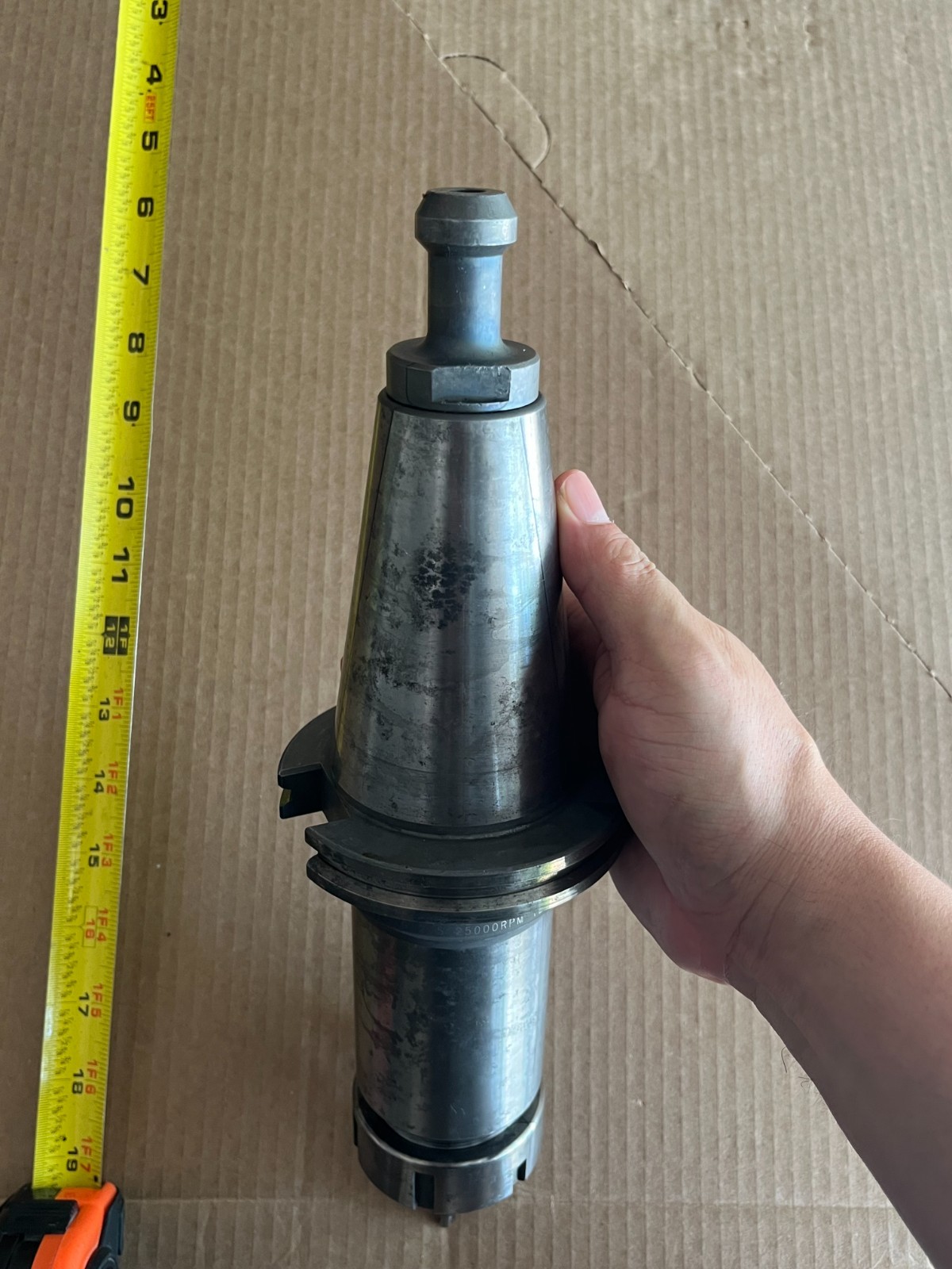 Techniks CAT50 ER40 Collet Chuck CAT50XER40-6 – Precision High-Speed. #31. READ!