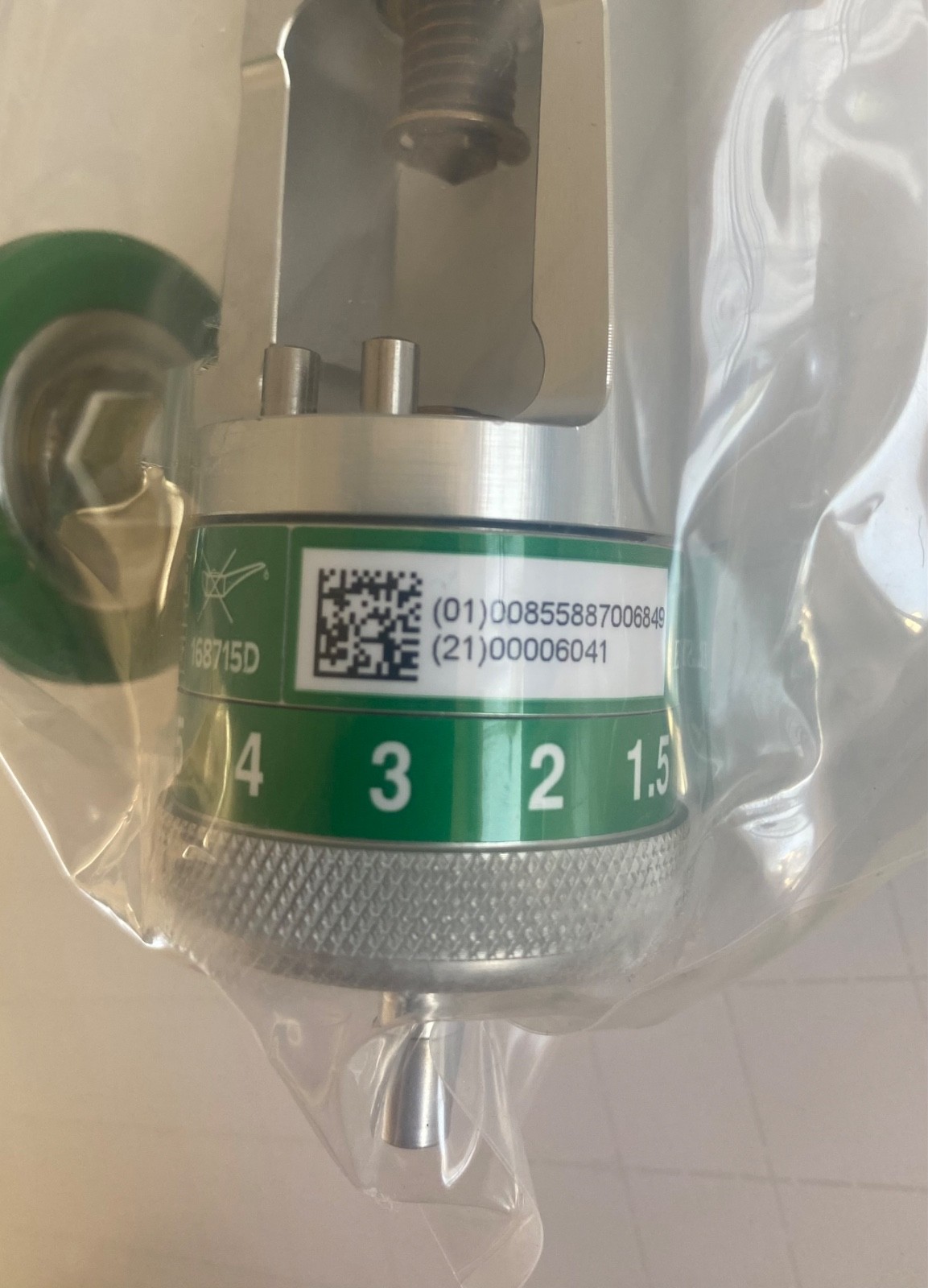 Precision Medical 168708D Easy Dial Regulator – 1600 Series – NEW/SEALED
