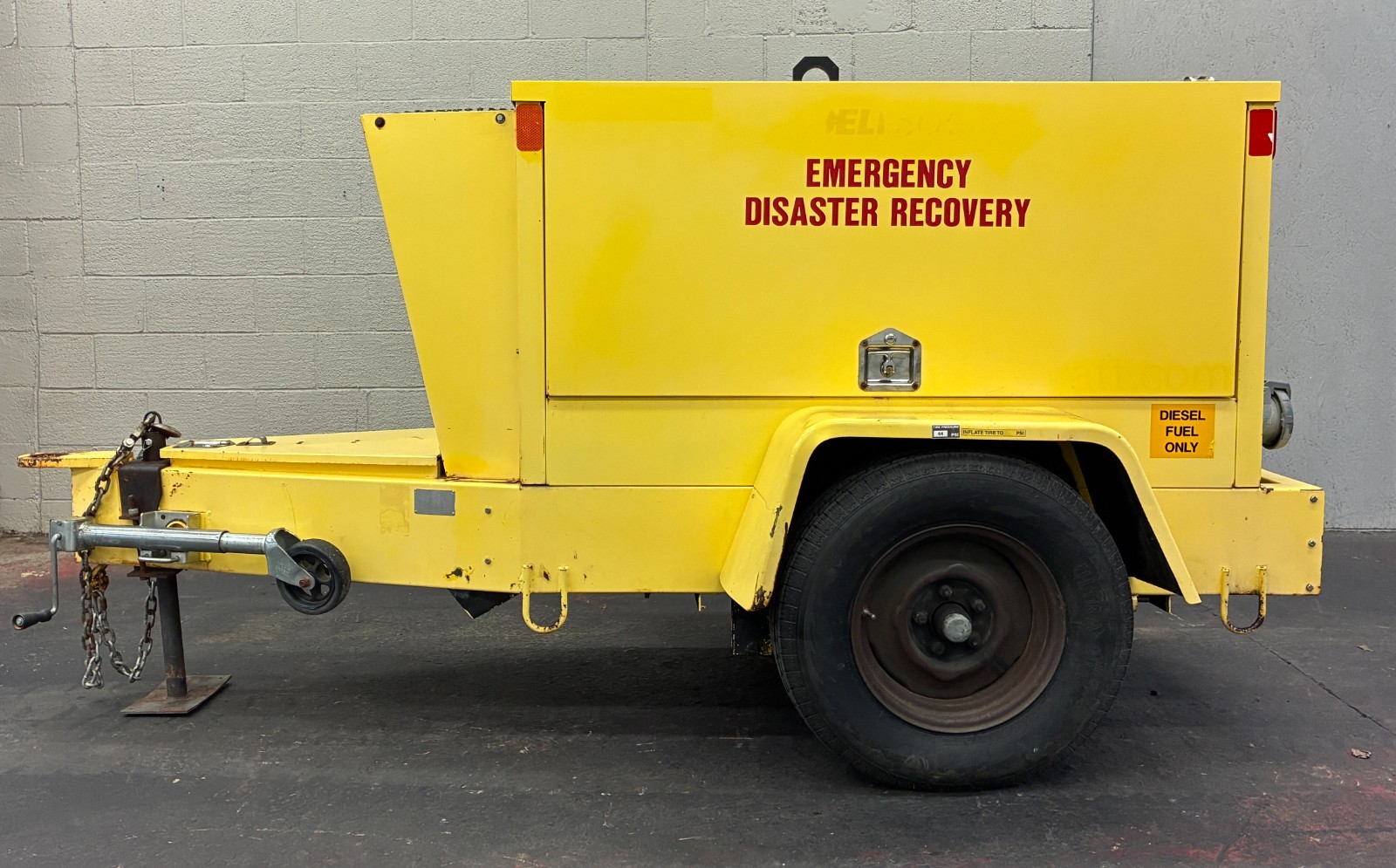 10KW Kohler Portable Diesel Generator, Kubota Diesel V1305, 120/240v 1P, WE SHIP