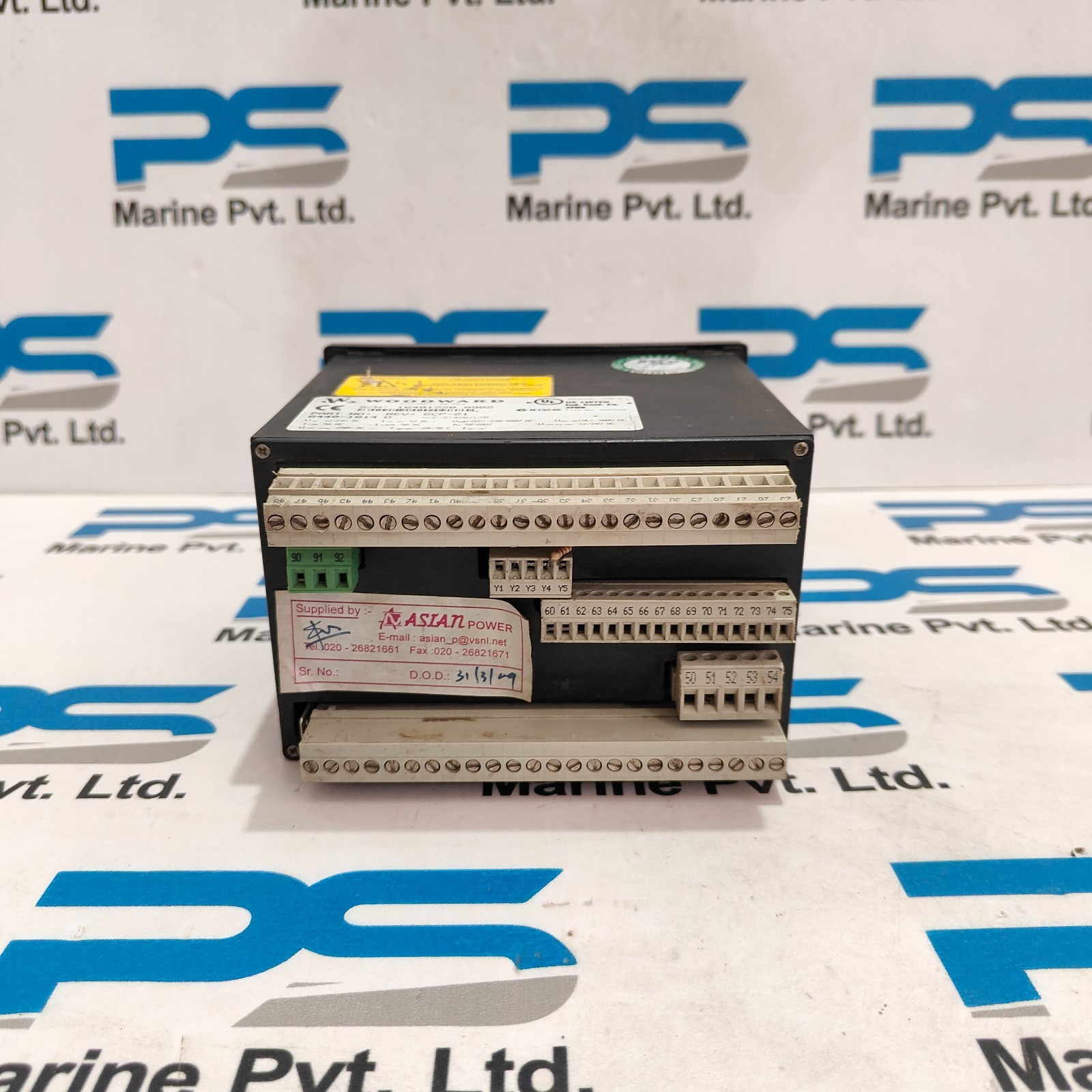 WOODWARD GCP-20 8440-1014 GENSET CONTROL GCP-21 45B/LSB GENERATOR PROTECTION