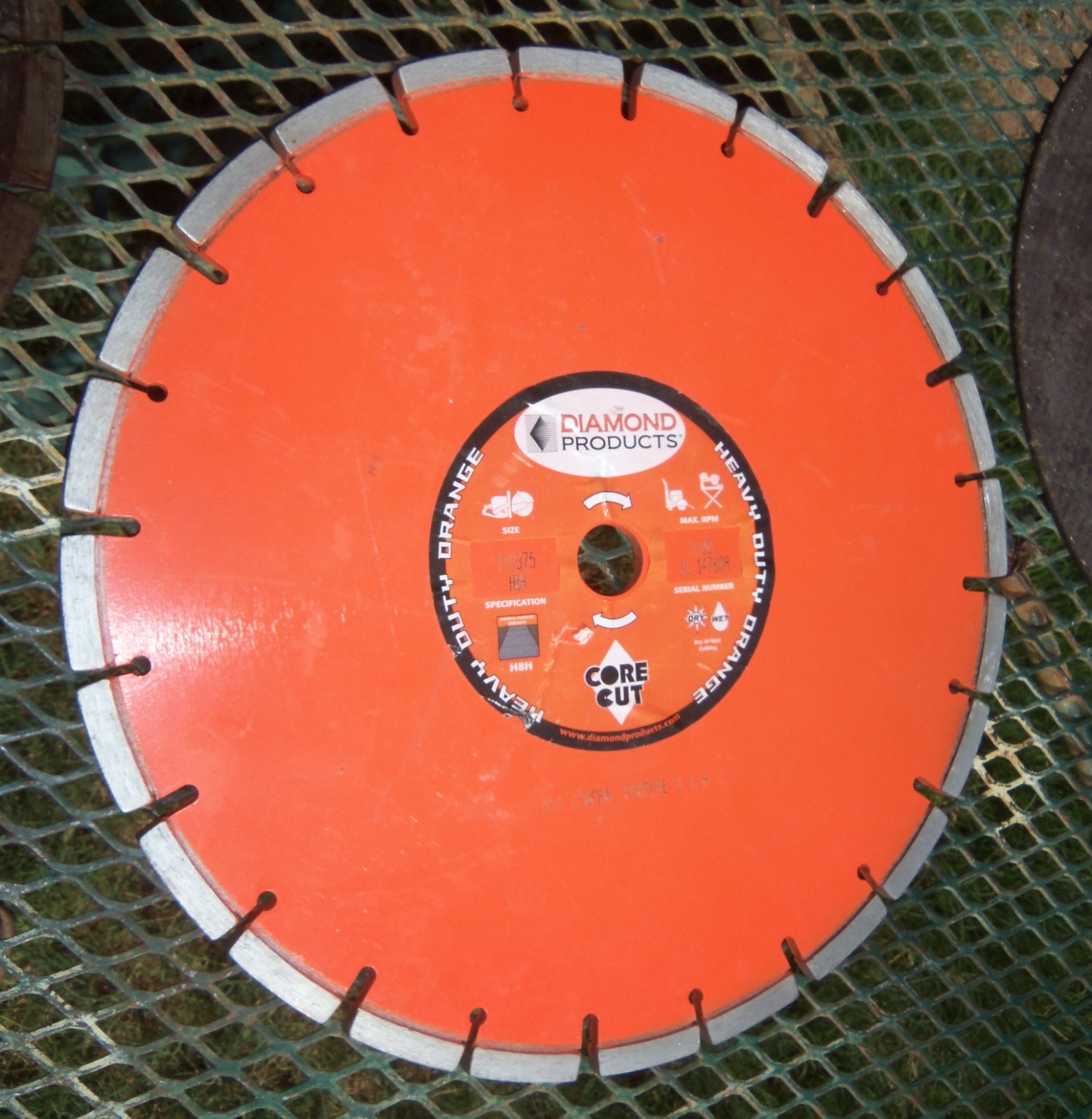 STIHL TS420 – 14in Gas Handheld Cut-Off Saw – Orange – 4 Blades – free ship