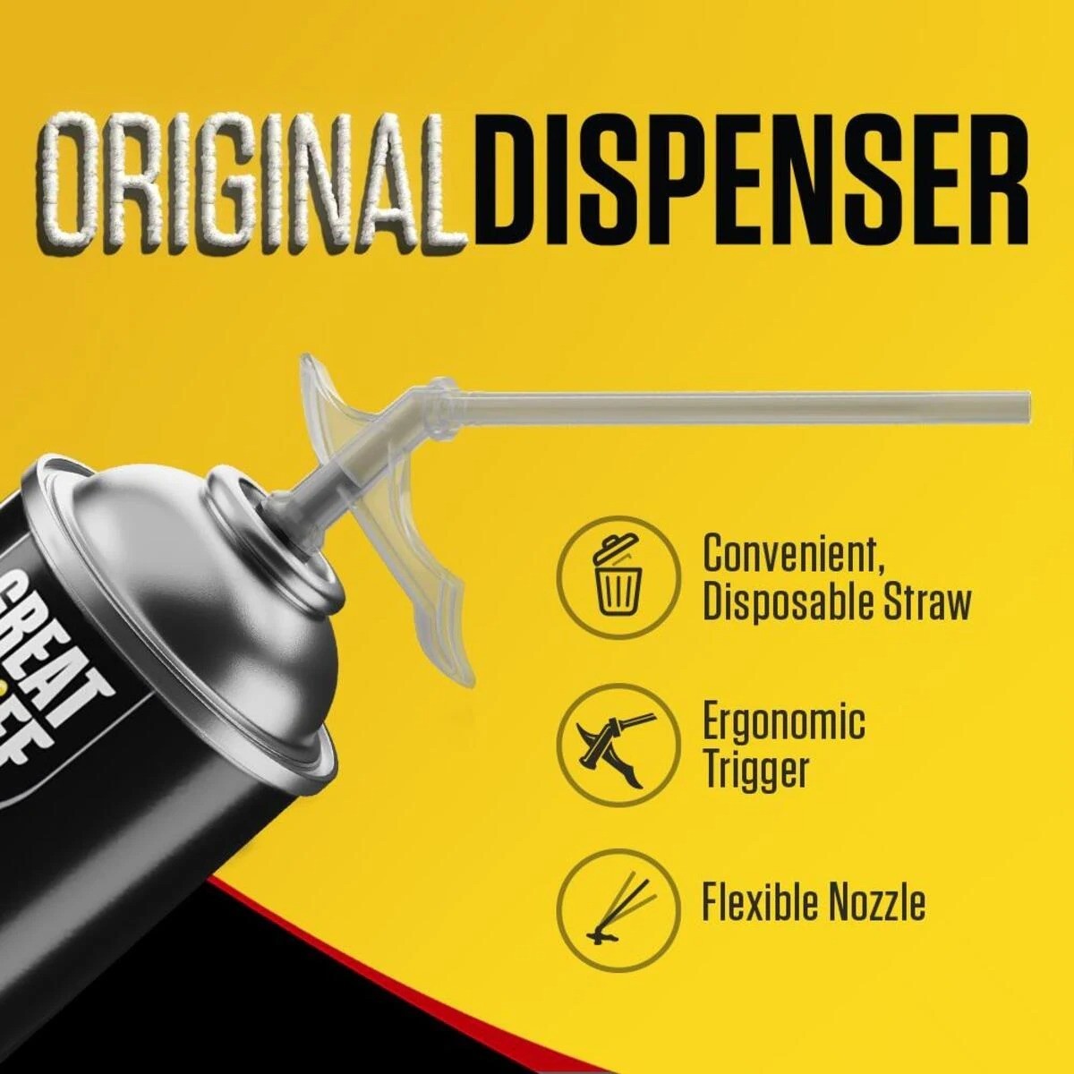 GREAT STUFF Big Gap Filler Insulating Spray Foam Sealant 12 oz New