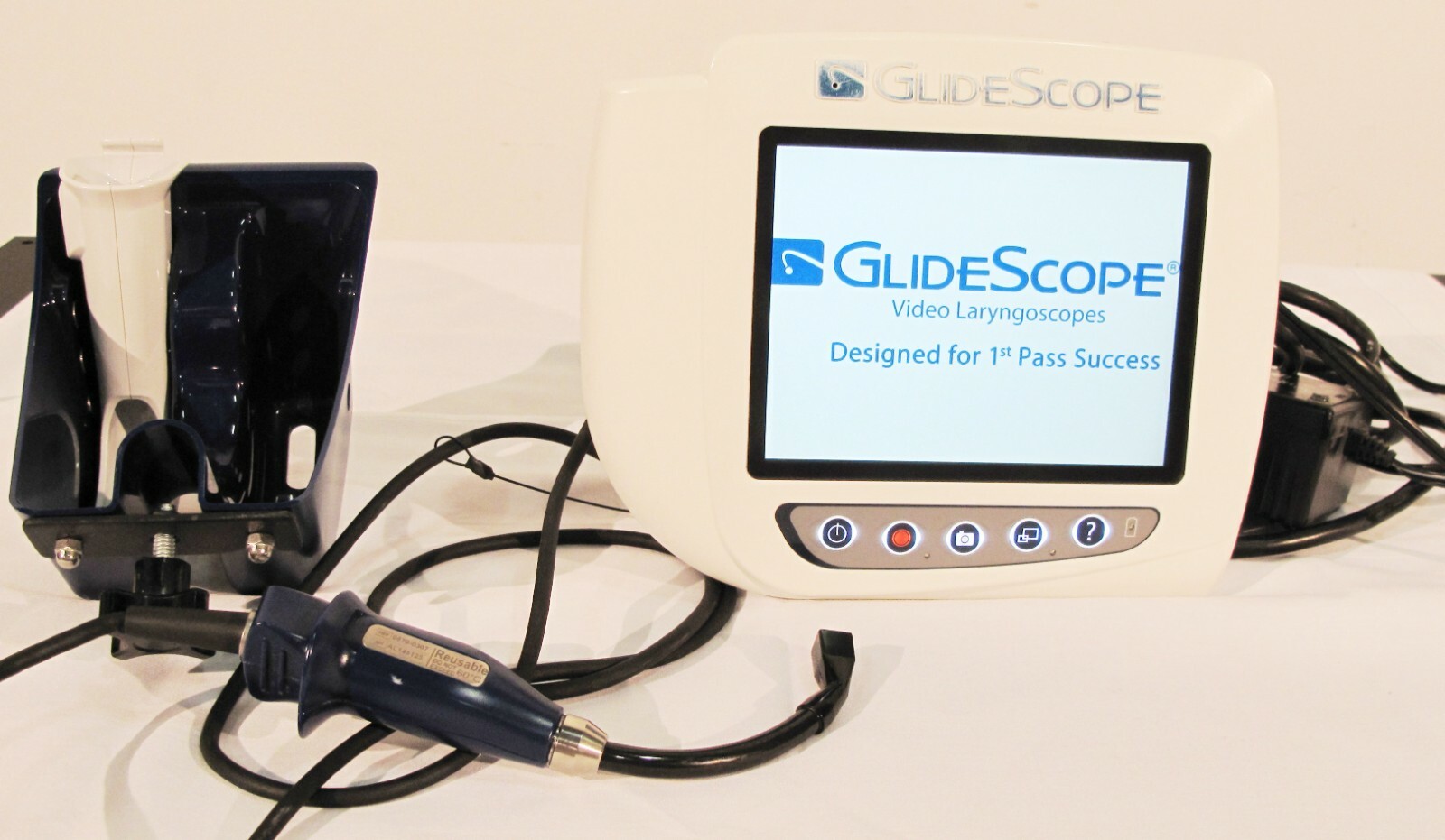 Verathon Glidescope Cobalt AVL Monitor with 3-4 Adult Video Baton Laryngoscope