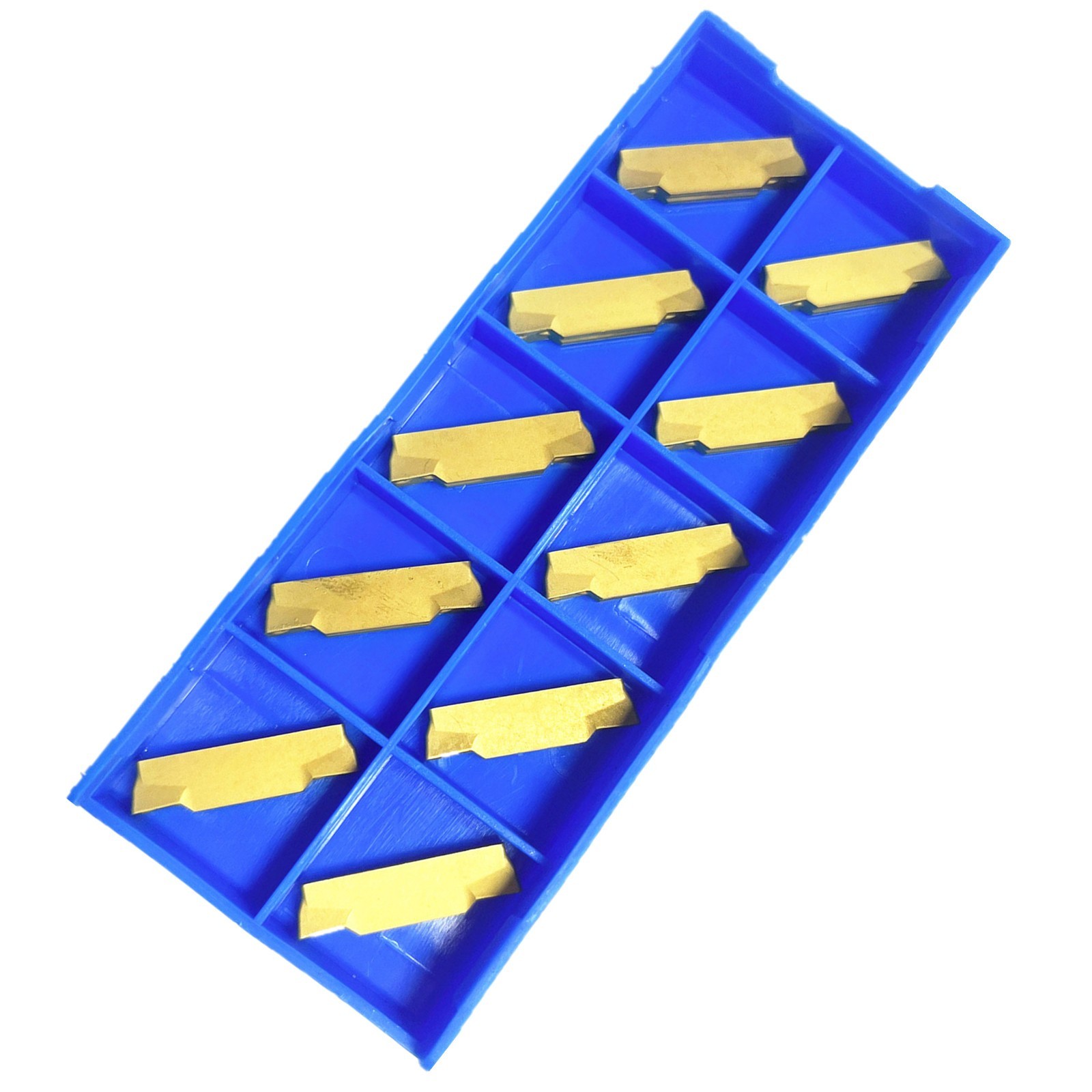 10pcs MGMN200-G Carbide inserts with 5/8″ MGEHR1616-2 2mm Lathe Grooving Holder