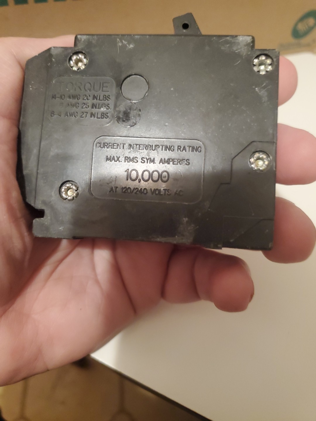 NEW EATON CUTLER HAMMER BR2020 Cir. Brkr DNPL2020 2 Single Pole 20A TYPE BRD