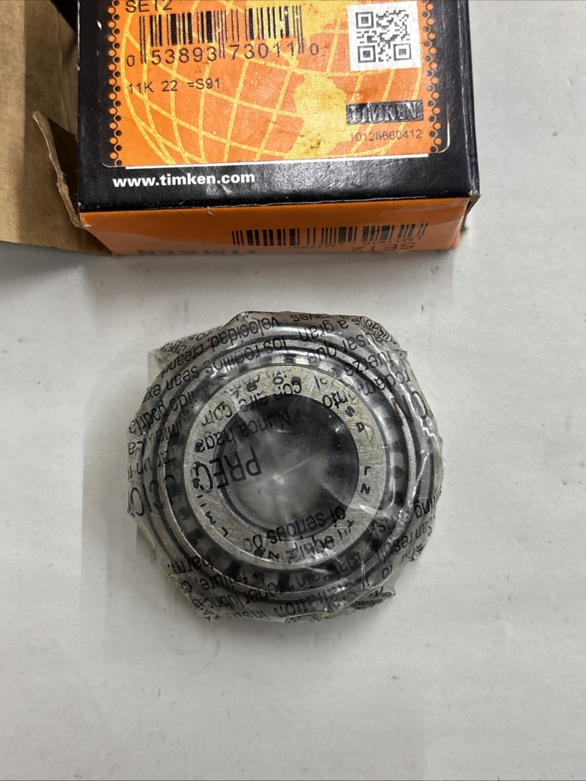 Timken SET2 LM11949/LM11910 Tapered Roller Bearing Set New