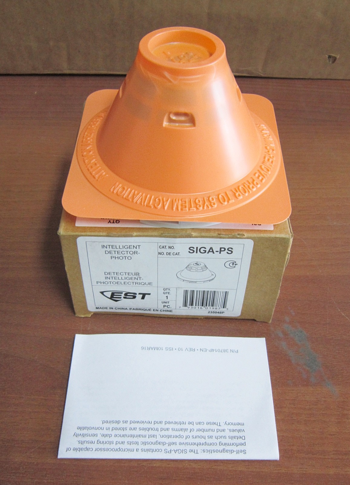 NEW Edward SIGA-PHS 3D Multi-Sensor Photoelectric Smoke/Heat Detector Fire Alarm