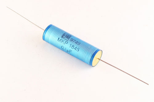 (8pcs) .1uF 1600V DC Metallized Polypropylene Axial Audio Capacitor 1600 Volts