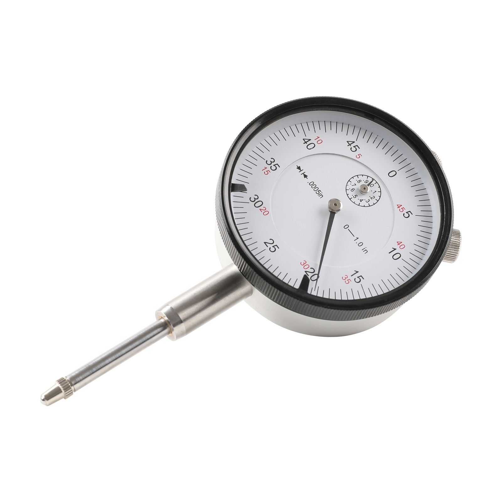HFS(R) 1″ X 0.0005″ Dial Indicator Lathe Tool High Precision 1/4″ Hole 1 Inch