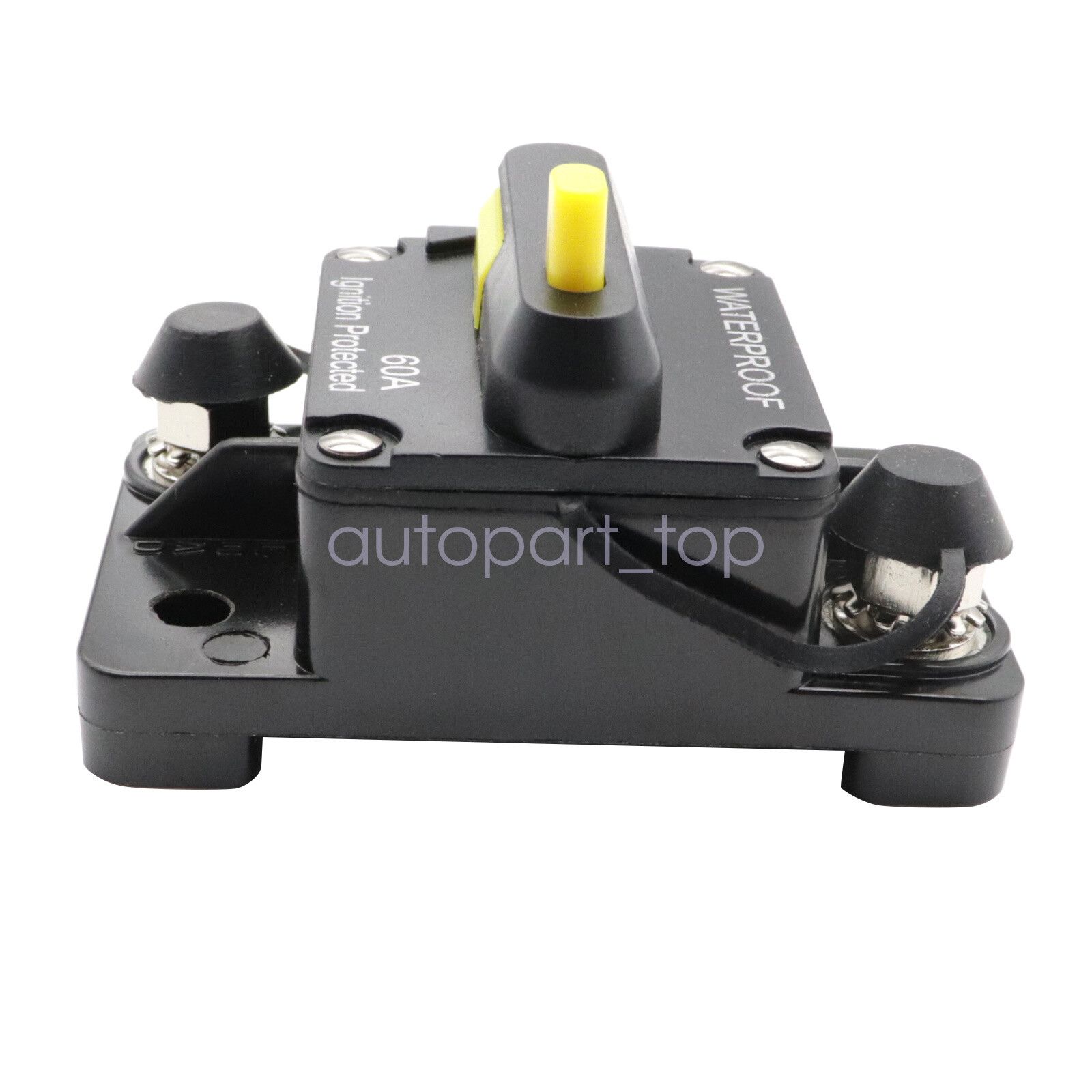 1X 60AMP 12V DC Circuit Breaker Reset Car Auto Marine Stereo Audio FuseInverter