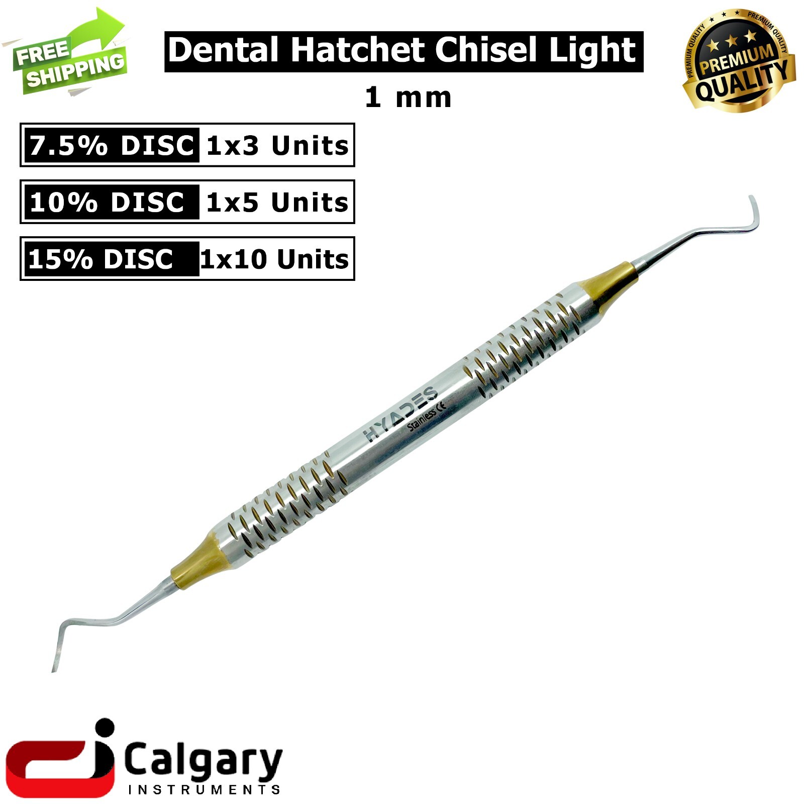 Beveled Cutting Chisels Dental Margin Trimmer Light 1mm Dental Surgical Tools