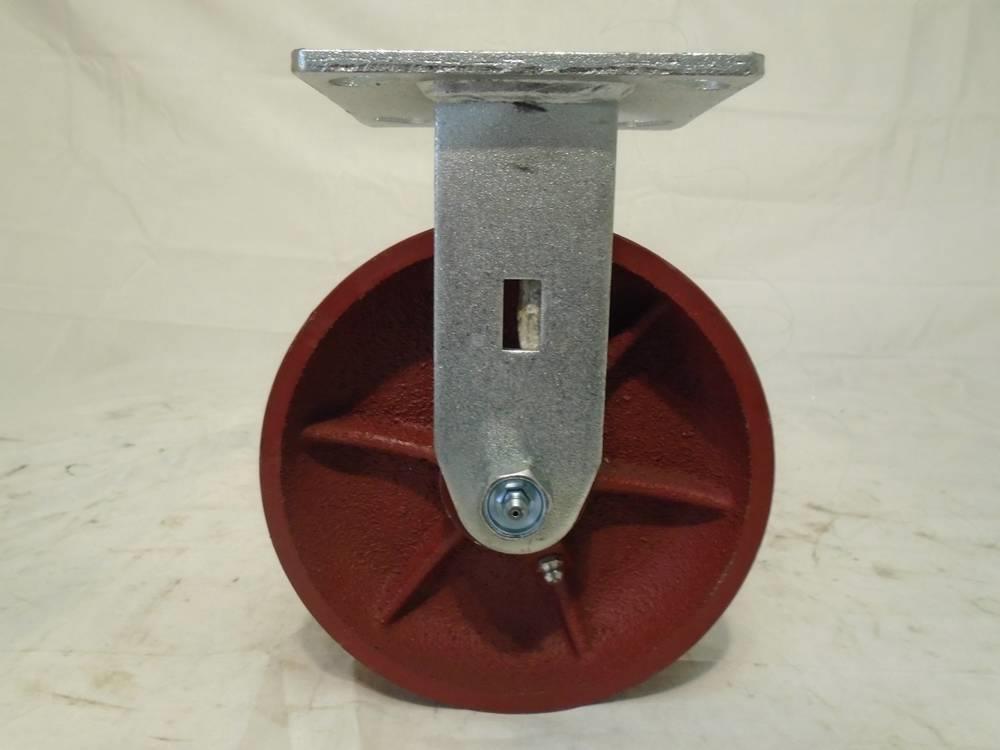 6″ x 2″ Swivel Caster Ductile Steel Wheel (2) & Rigid (2) 1400lbs Each Tool Box