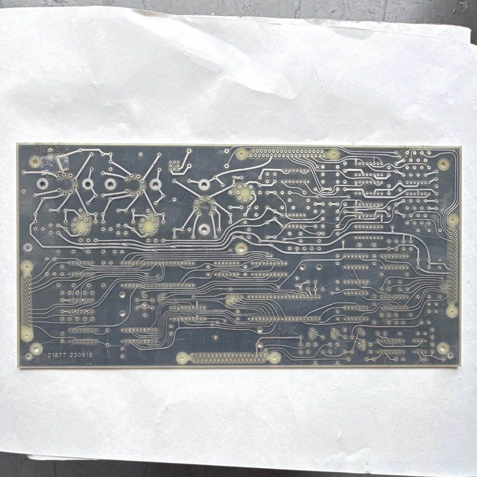 Double-Sided Through-Hole PCB 12″ x 5″ 2-Row 120 Tie-Points MPN 21877