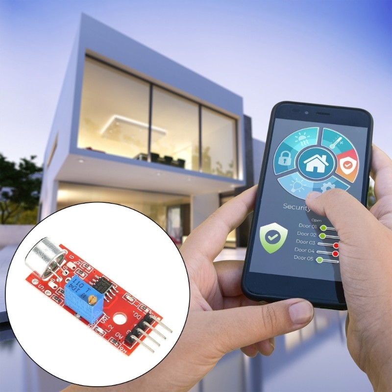 Audios Detection Module Sound Sensors Board with Analog and Digital Output
