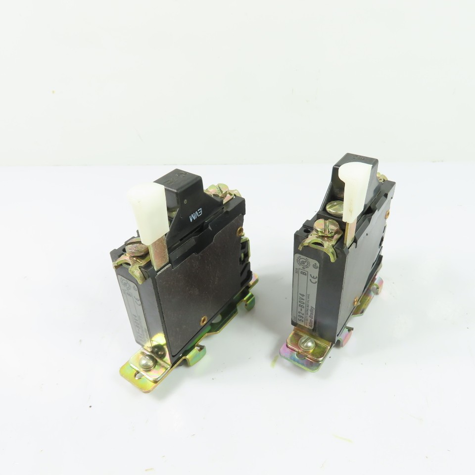 Allen-Bradley 592-BOV4 40A 1P Manual Reset Overload Relay 600VAC W/599-MP2 Lot/2