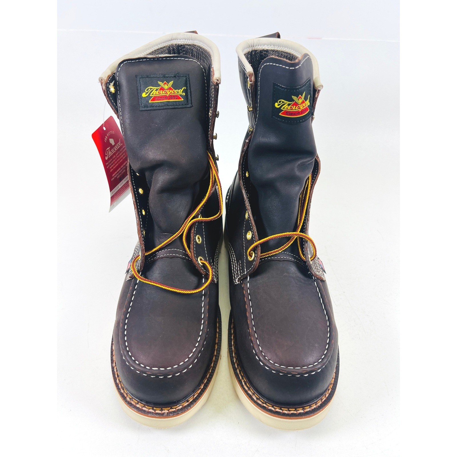 Thorogood 804-3800 1957 Series 8″ Briar Pitstop Steel Toe Waterproof Boots 10D