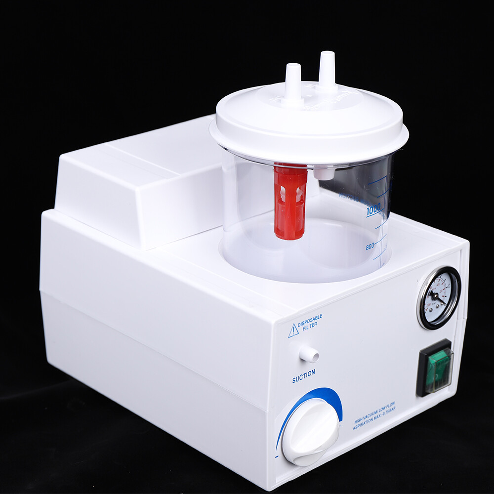 Portable Dental Phlegm Suction Unit Emergency Medical Vacuum Aspirator Equipment