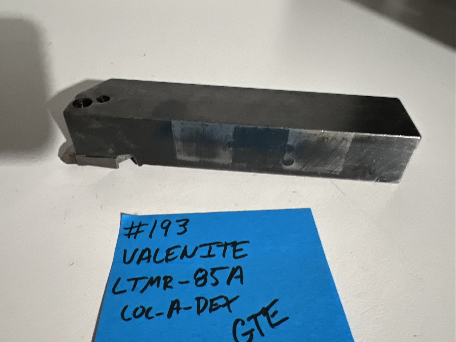 valenite LTMR-85A Indexi Carbide Lathe Toolholder 6”OAL 1-1.25 Shank Turn Thread