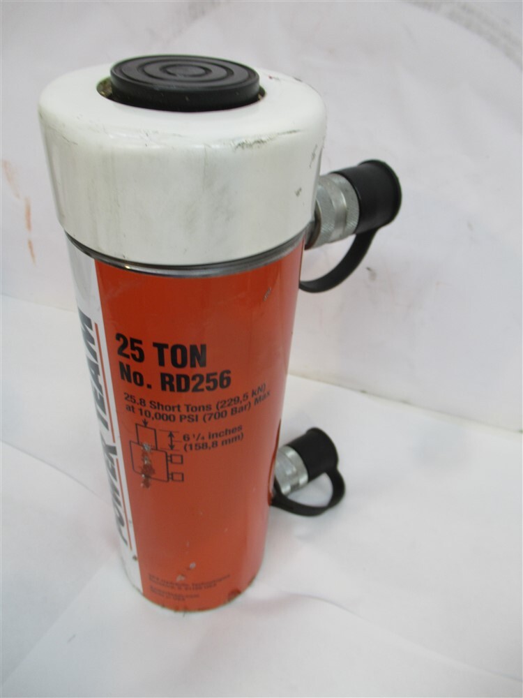 SPX RD256, 25 Ton Double Acting Hydraulic Cylinder, 6.250″ Stroke