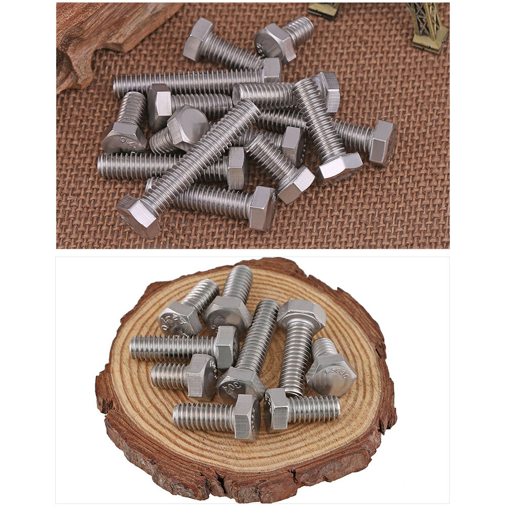 3/16″ – 5/8″ BSW Imperial Fully Threaded Hex Head Screw Bolt Stainless Steel 304
