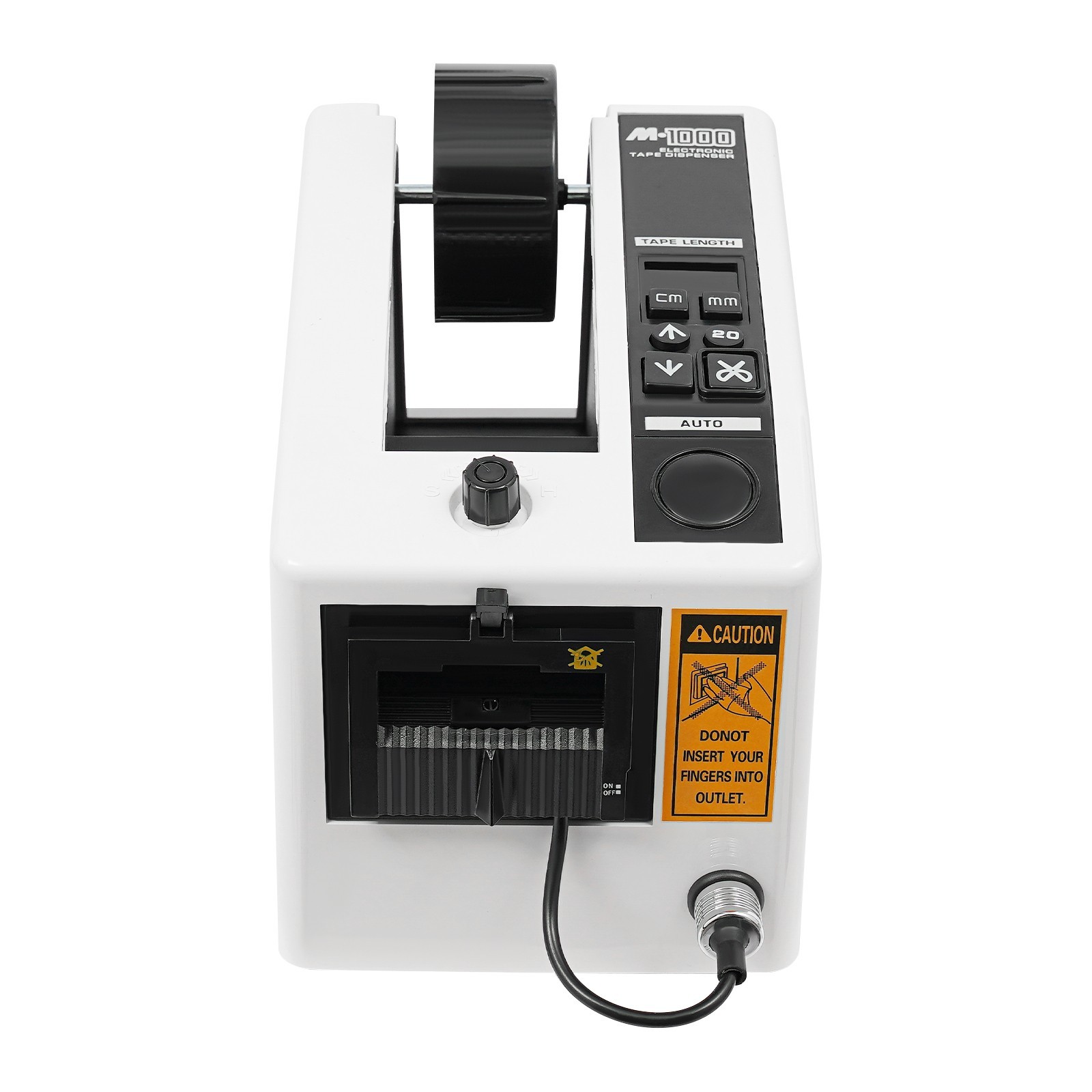 Automatic Electric Tape Cutter for Wrapping/Packing 0.79-39.33in Cutting Length