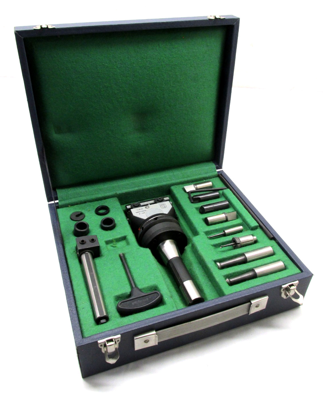 PRISTINE! NAREX 5/8″ UNIVERSAL BORING & FACING HEAD w/ R8 SHANK – #Vhu 1-3/8″