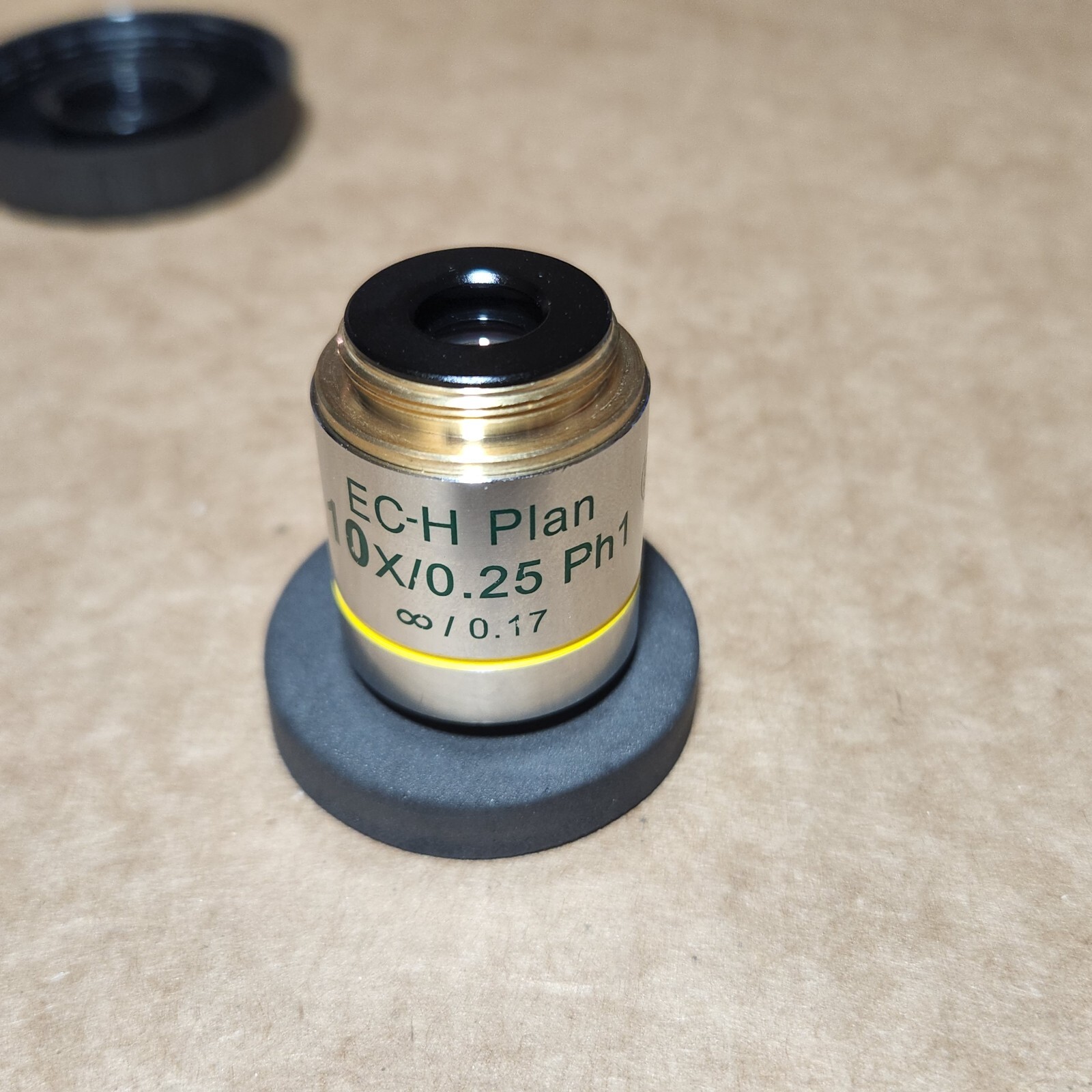 Motic EC-H Plan Objective 10x/0.25 PH 1 WD=17.4mm ∞/0.17