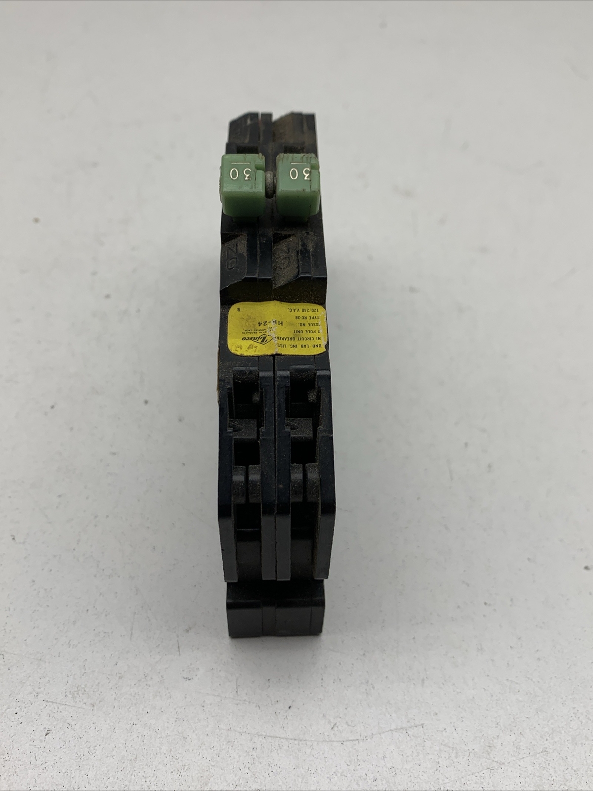 Zinsco RC38-30 30-Amp Double Pole Common Trip Slim Circuit Breaker 30A